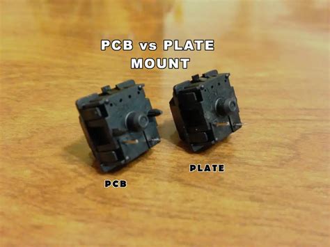 pcb vs plate mount